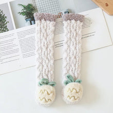 Load image into Gallery viewer, Baby Winter Fluffy Fuzzy Slipper Socks