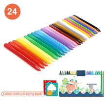 Load image into Gallery viewer, Organic Paint Drawing Set for Kids (with 2 drawing books )
