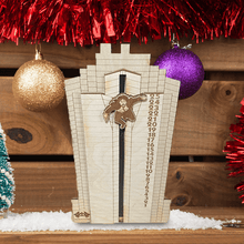 Load image into Gallery viewer, Die Hard Advent Calendar - Hans Gruber Falling off off Nakatomi Plaza