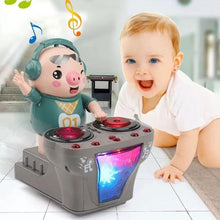 Load image into Gallery viewer, DJ Swinging Piggy Toy