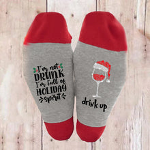 Load image into Gallery viewer, Christmas Letter Print Socks