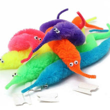 Load image into Gallery viewer, Twisty Fuzzy Worm Toys