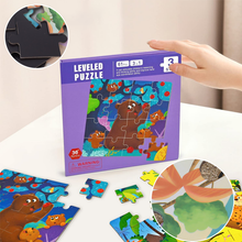 Load image into Gallery viewer, 3-in-1 Magnetic Jigsaw Puzzle Book