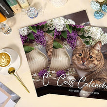 Load image into Gallery viewer, Cute Cat Wall Calendar