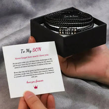 Load image into Gallery viewer, I Will Always Be With You Double Row Bracelet