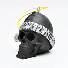 Load image into Gallery viewer, Santa Skull Bauble