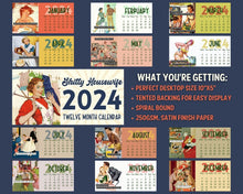 Load image into Gallery viewer, 2024 Desktop Calendar-Shitty Housewife