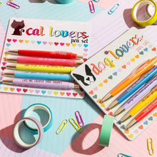 Load image into Gallery viewer, Pet Lovers Pens (Set of 5 black ink pens.)