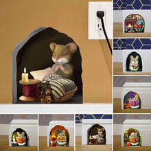 Load image into Gallery viewer, 3D Mouse Wall Decal Sticker