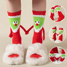 Load image into Gallery viewer, Christmas Hand in Hand Socks