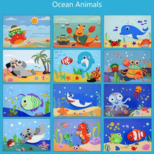 Load image into Gallery viewer, DIY Kids Animal Handmade Stickers