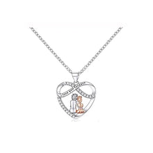 Load image into Gallery viewer, Love You Forever Heart Necklace