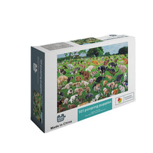 Load image into Gallery viewer, 1000 Piece Puzzle, 101 Pooping Puppies, Dogs Pooping Puzzle