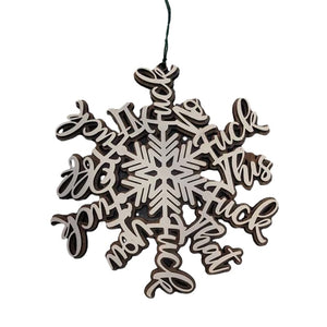 Funny Christmas Ornament | Perfect ornament for annual summary