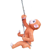 Load image into Gallery viewer, Rope Climbing Squirrel Resin Statue Figurine Ornament