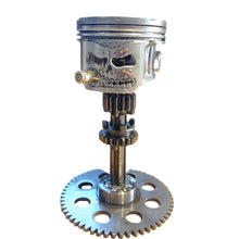 Load image into Gallery viewer, Piston Skull Face Sculpture