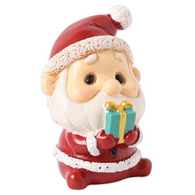 Load image into Gallery viewer, Handmade Animal Santa Ornaments