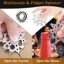 Load image into Gallery viewer, Snowflake Multifunctional Fingertip Gyro Wrench Tool Toy