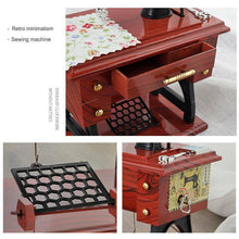 Load image into Gallery viewer, Mini Sewing Machine Music Box