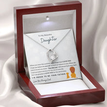Load image into Gallery viewer, Heart Inlaid Zircon Necklace