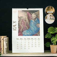 Load image into Gallery viewer, 2024 Wall Hanging Calendar, Funny Art Novelty Gift