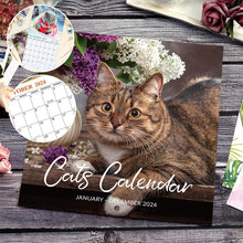 Load image into Gallery viewer, Cute Cat Wall Calendar