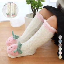 Load image into Gallery viewer, Baby Winter Fluffy Fuzzy Slipper Socks