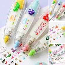 Load image into Gallery viewer, DIY Cute Animals Press Type Decorative Pen