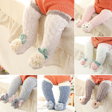Load image into Gallery viewer, Baby Winter Fluffy Fuzzy Slipper Socks