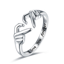 Load image into Gallery viewer, To My Daughter ‘I Love You Forever’ Heart Ring